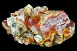 Bargain, Red & Brown Vanadinite Crystal Cluster - Morocco #117730-1